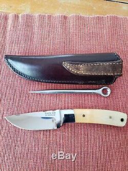 Randy Lee Custom stag horn hunting/fishing Knife