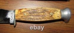 Rare 1940-41 CASE XX Model 551 5-3/4 STAG Hunting Knife in Sheath