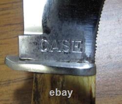 Rare 1940-41 CASE XX Model 551 5-3/4 STAG Hunting Knife in Sheath