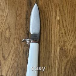 Rare 1997 Blackjack Classic Blades Woodsman Ducks Unlimited Knife Leather Sheath
