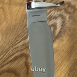 Rare 1997 Blackjack Classic Blades Woodsman Ducks Unlimited Knife Leather Sheath