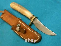 Rare'68 Randall Knives #21 Stag Hunting Skinning Survival Knife Johnson Sheath