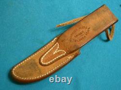 Rare'68 Randall Knives #21 Stag Hunting Skinning Survival Knife Johnson Sheath