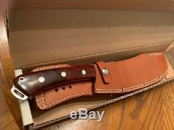 Rare Bark River Pro Series Brush Knife 2014 Custom with Cocobolo wood Red Liners