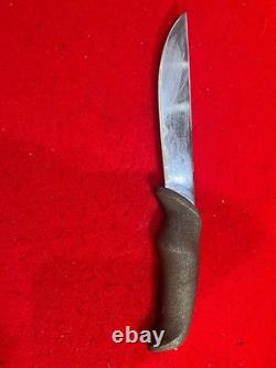 Rare CATS TONGUE Gerber Magnum Hunter Fixed Blade Hunting Knife Circa 1960-70