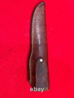 Rare CATS TONGUE Gerber Magnum Hunter Fixed Blade Hunting Knife Circa 1960-70