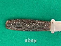 Rare Catteraugus Vintage Knife Excellent 90 100 Years Old & Sheath