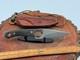 Rare Dwaine Carrillo AirKat Hunter knives with custom Sheaths-2066.25