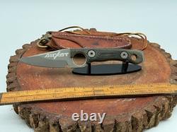 Rare Dwaine Carrillo AirKat Hunter knives with custom Sheaths-2066.25