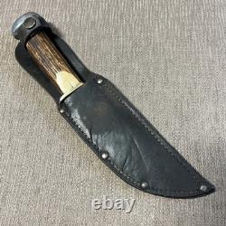 Rare, Excellent, Vintage Remington RH-320, Stag, 1920's, Sheath Rare, Excellent, Vintage Remington RH-320, Stag, 1920's, Sheath