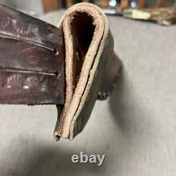 Rare, Linder-Messer Ranger Blade, Unused, Custom Crown Stag, Custom Sheath