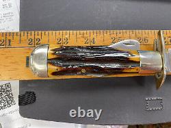 Rare Marbles Stag Safety Knife Gladstone Michigan Unique