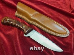 Rare Minty Vintage 1987 Western USA W84 Stainless Nra Hunting Knife, Case Set