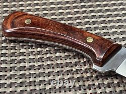 Rare Minty Vintage 1987 Western USA W84 Stainless Nra Hunting Knife, Case Set