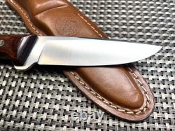 Rare Minty Vintage 1987 Western USA W84 Stainless Nra Hunting Knife, Case Set