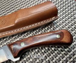 Rare Minty Vintage 1987 Western USA W84 Stainless Nra Hunting Knife, Case Set