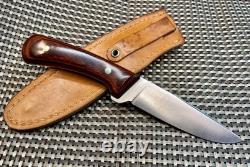 Rare Minty Vintage 1987 Western USA W84 Stainless Nra Hunting Knife, Case Set