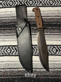 Rare Monteng International Jackal Copy Of A BJ Anaconda ll Bowie Knife WithCase