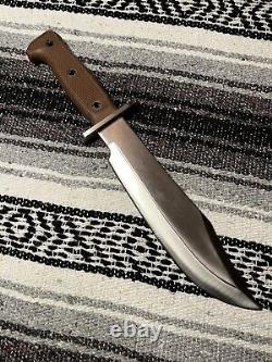 Rare Monteng International Jackal Copy Of A BJ Anaconda ll Bowie Knife WithCase