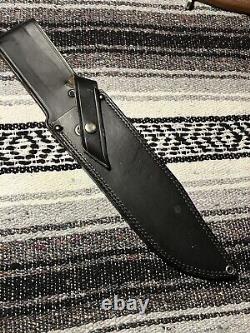 Rare Monteng International Jackal Copy Of A BJ Anaconda ll Bowie Knife WithCase