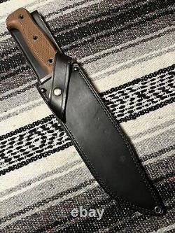 Rare Monteng International Jackal Copy Of A BJ Anaconda ll Bowie Knife WithCase