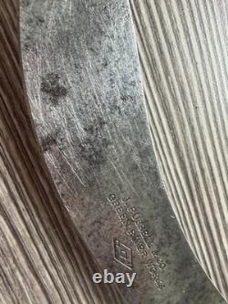 Rare Pre 1890 J. Russell & Co. GREEN RIVER WORKS BUFFALO SKINNING KNIFE 5 early