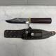Rare RBH Custom Large Survival Knife Micarta Type Wooden Handle withSheath