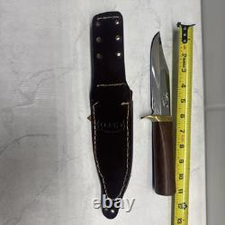 Rare RBH Custom Large Survival Knife Micarta Type Wooden Handle withSheath