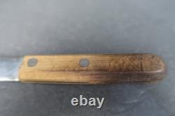 Rare Vintage Big Buck Salt Lake City Fixed Blade Knife & Sheath Unknown