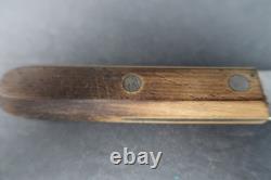 Rare Vintage Big Buck Salt Lake City Fixed Blade Knife & Sheath Unknown