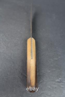 Rare Vintage Big Buck Salt Lake City Fixed Blade Knife & Sheath Unknown