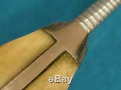 Rare Vintage Henckels Solingen Germany 922 Stag Hunting Skinning Knife Knives Ec
