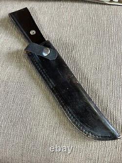 Rare, Vintage, Herbert M Slater, Sheffield Eng, Stag, Orig. Sheath, Unused