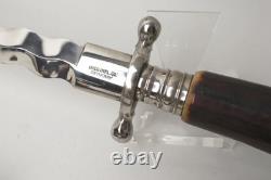 Rare Vintage IMCO Implement Co. Germany Wavy Blade Stag Handle Boot Nicker Knife