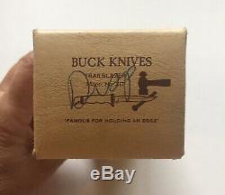Rare Vintage NOS Buck 317 Trailblazer Knife Pre Date Code Never used In Box