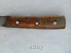 Rare Vintage W. Scagel Upswept Skinner Knife Ww2 Bomber Handle