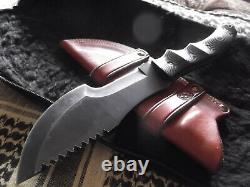 Rare WSK Tracker Survival Knife Red Scorpion Six Blades Custom Holloman Sheath