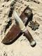 Remington RH 33 Vintage Fixed Blade Knife And Leather Sheath 1933-1940