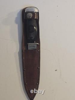 Remington UMC RH 29 Fixed Blade Knife with Sheath Vintage 5 1/4