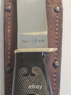 Remington UMC RH 29 Fixed Blade Knife with Sheath Vintage 5 1/4