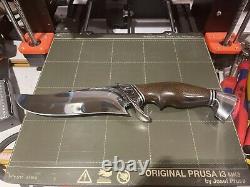 Rod Caribou Chappel Custom Knife Recurve Hunter Fighter Lewis And Clark