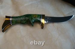 Rod Chappel Custom Knife, Mint Shape