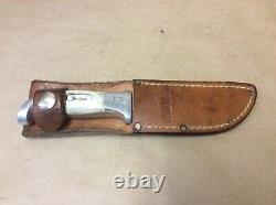 Ruana Fixed Blade Knife With Leather Sheath