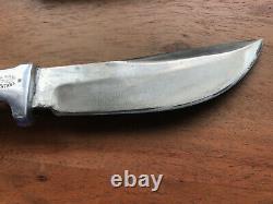 Ruana Knife Rudy Ruana M Stamp Model 14b With Sheath Excellent