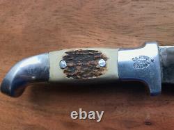 Ruana Knife Rudy Ruana M Stamp Model 14b With Sheath Excellent