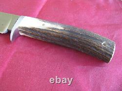 Rusty Polk (ABS Journeyman Smith) Custom Handmade Drop Point Hunting Knife