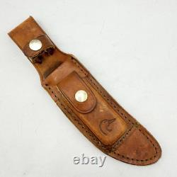 SCHRADE DUCKS UNLIMITED USA 165 DU Hunting Knife With Sheath & Hone (RARE)