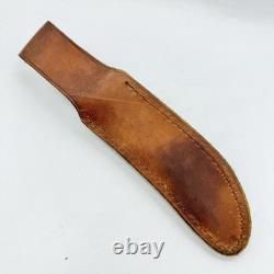 SCHRADE DUCKS UNLIMITED USA 165 DU Hunting Knife With Sheath & Hone (RARE)