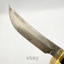 SCHRADE DUCKS UNLIMITED USA 165 DU Hunting Knife With Sheath & Hone (RARE)