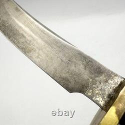 SCHRADE DUCKS UNLIMITED USA 165 DU Hunting Knife With Sheath & Hone (RARE)